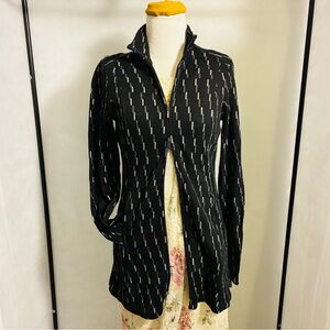 Ibex wool zip front light jacket